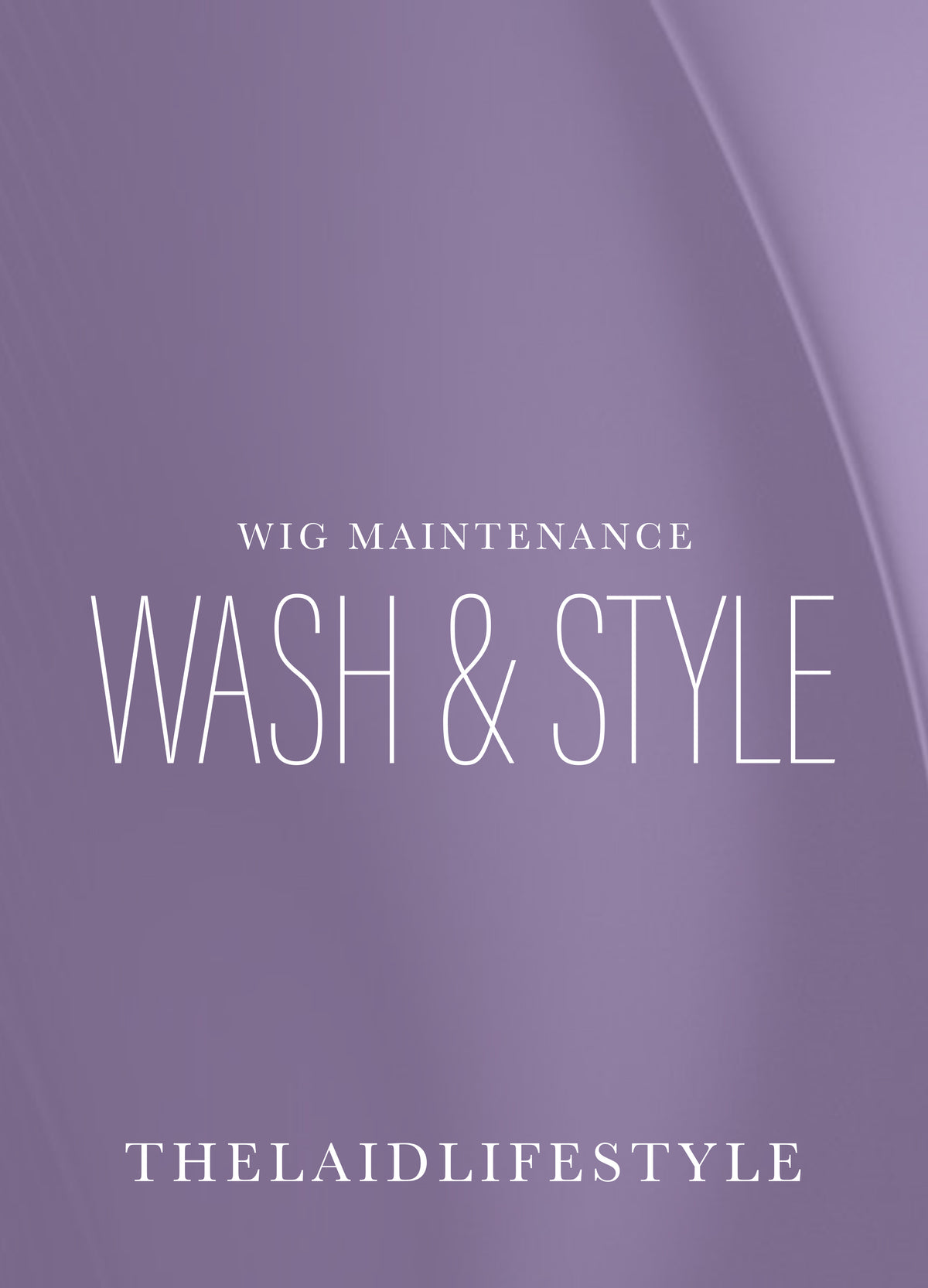 Wash & Style
